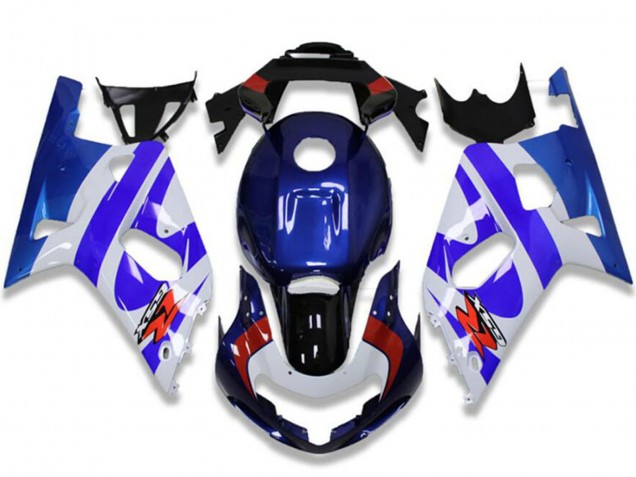 Discount 2001-2003 White Blue Red Black Suzuki GSXR 600/750 Motorcycle Fairings Canada