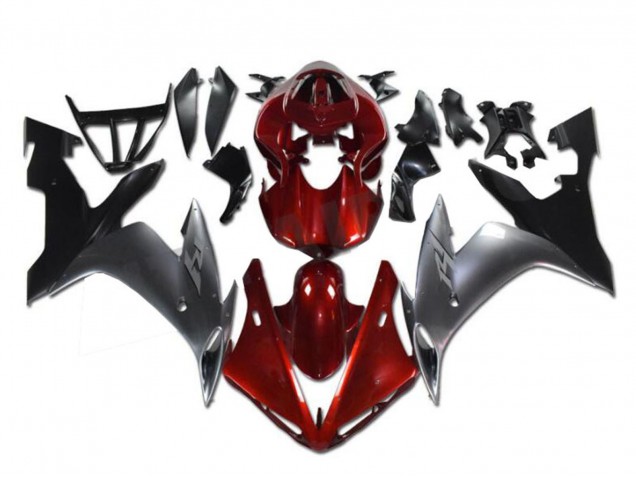 Discount 2002-2003 Red Silver Black Yamaha YZF R1 Motorcycle Fairings Canada