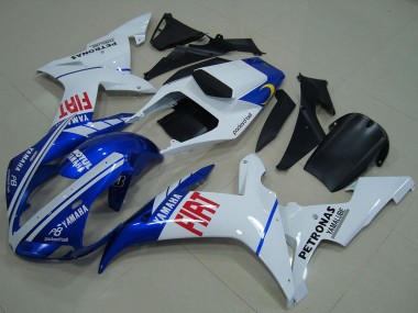 Discount 2002-2003 White Blue Red Fiat Yamaha YZF R1 Motorcycle Fairings Canada