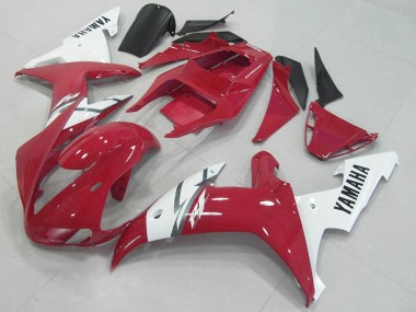 Discount 2002-2003 White Red Yamaha YZF R1 Motorcycle Fairings Canada