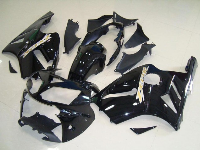 Discount 2002-2006 Glossy Black Kawasaki ZX12R Motorcycle Fairing Kits Canada