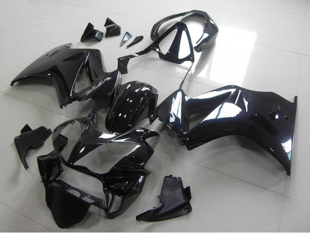 Discount 2002-2013 Glossy Black Honda VFR 800 Motorcycle Fairing Kits Canada
