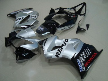 Discount 2002-2013 Silver Glossy Black Repsol Honda VFR 800 Motorcycle Fairing Canada