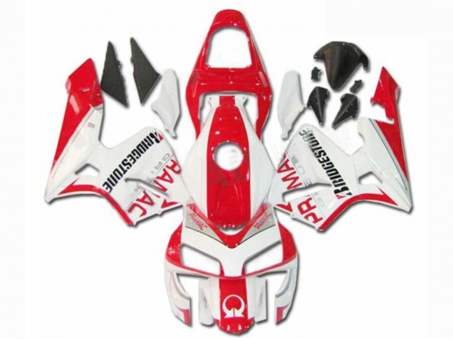 Discount 2003-2004 White Red Pramac Bridgestone Honda CBR600RR Motorcycle Fairings Canada