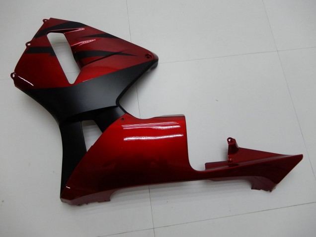 Discount 2003-2004 Red Matte Black Stripe Honda CBR600RR Motorcycle Fairings Canada