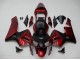 Discount 2003-2004 Red Matte Black Stripe Honda CBR600RR Motorcycle Fairings Canada