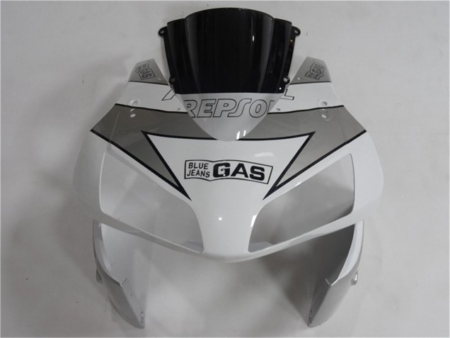 Discount 2003-2004 White Silver Black Repsol Honda CBR600RR Motorcycle Fairing Canada