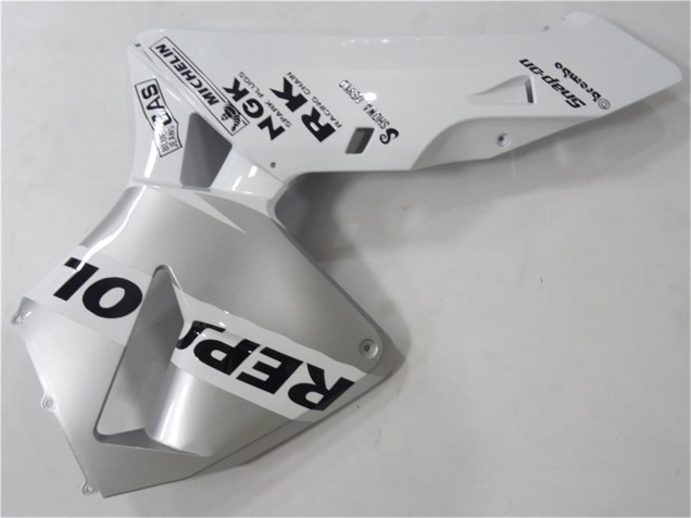 Discount 2003-2004 White Silver Black Repsol Honda CBR600RR Motorcycle Fairing Canada