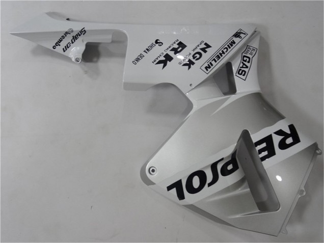Discount 2003-2004 White Silver Black Repsol Honda CBR600RR Motorcycle Fairing Canada