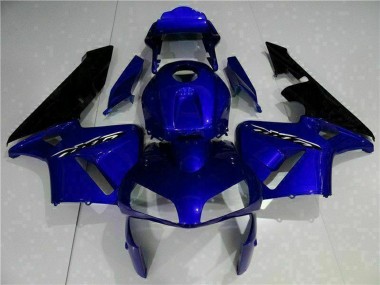 Discount 2003-2004 Blue Glossy Black Honda CBR600RR Motorcycle Fairing Kits Canada