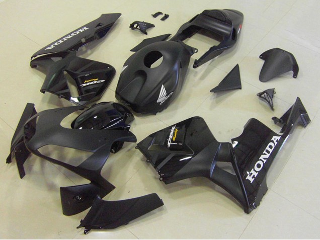 Discount 2003-2004 Glossy Black Matte Black Honda CBR600RR Motorcycle Fairing Kits Canada