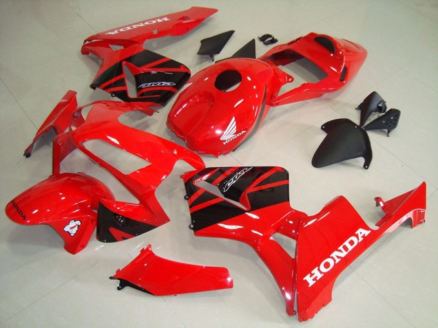 Discount 2003-2004 Red Glossy Black Honda CBR600RR Abs Fairings Canada