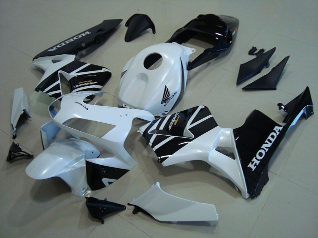 Discount 2003-2004 White Glossy Black Honda CBR600RR Motorcycle Fairings Canada
