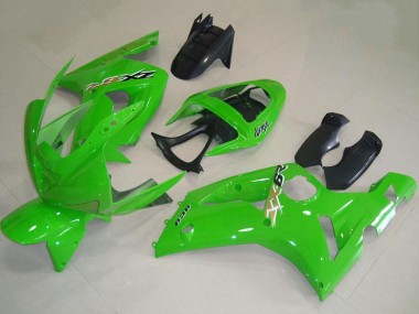Discount 2003-2004 Green Kawasaki ZX6R Motorcycle Fairings Canada