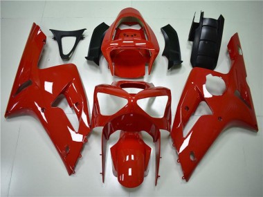 Discount 2003-2004 Red Kawasaki ZX6R Motorcycle Fairing Kits Canada