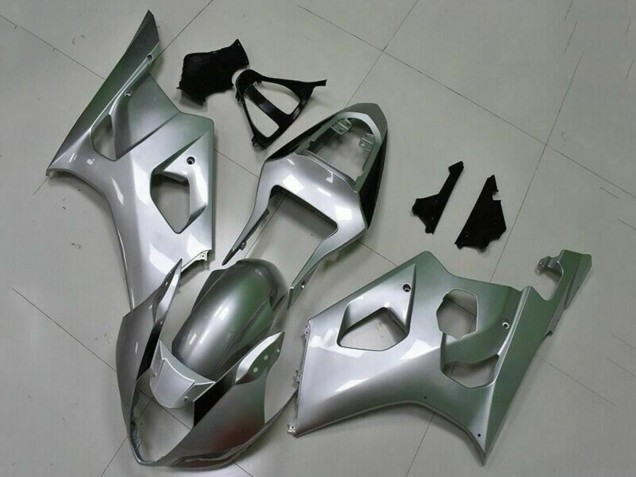 Discount 2003-2004 Silver Suzuki GSXR 1000 Motorcycle Fairings Canada