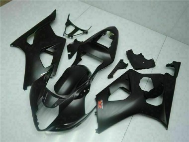 Discount 2003-2004 Matte Black Red Suzuki GSXR 1000 Motorcycle Fairings Canada