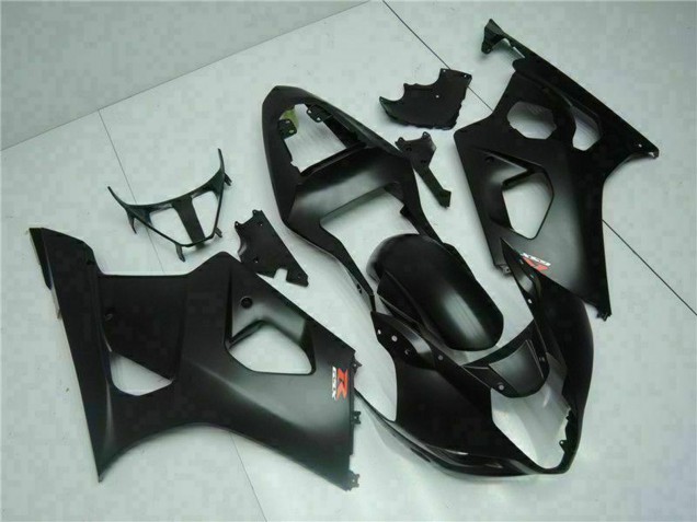 Discount 2003-2004 Matte Black Red Suzuki GSXR 1000 Motorcycle Fairings Canada
