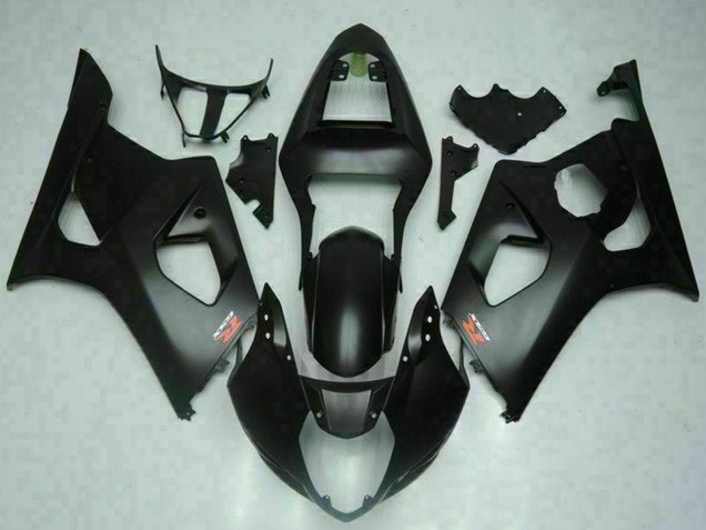 Discount 2003-2004 Matte Black Red Suzuki GSXR 1000 Motorcycle Fairings Canada