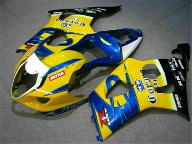 Discount 2003-2004 Yellow Blue White Red Corona Motul Suzuki GSXR 1000 Motorcycle Fairings Canada