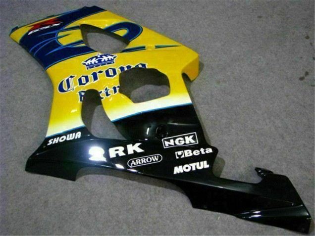 Discount 2003-2004 Yellow Blue White Red Corona Motul Suzuki GSXR 1000 Motorcycle Fairings Canada