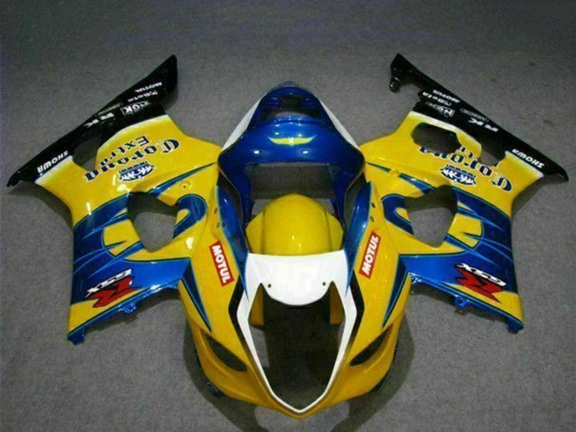 Discount 2003-2004 Yellow Blue White Red Corona Motul Suzuki GSXR 1000 Motorcycle Fairings Canada