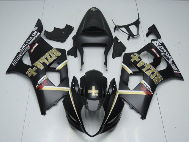 Discount 2003-2004 Matte Black Rizla Suzuki GSXR 1000 Motorcycle Fairings Canada