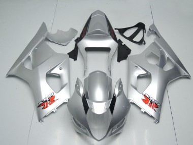 Discount 2003-2004 Silver Red OEM Style Suzuki GSXR 1000 Motorcycle Fairings Canada
