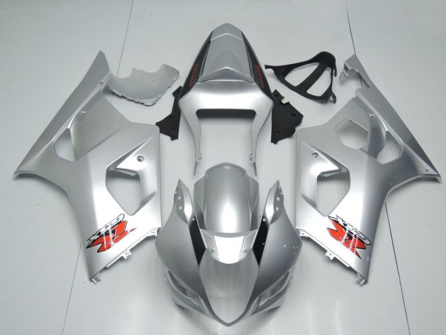 Discount 2003-2004 Silver Red OEM Style Suzuki GSXR 1000 Motorcycle Fairings Canada