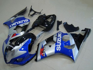 Discount 2003-2004 Silver Blue Glossy Black Red Suzuki GSXR 1000 Motorcycle Fairings Canada