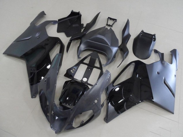 Discount 2003-2006 Glossy Black Grey Aprilia RSV1000 Motorcycle Fairings Canada