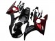 Discount 2003-2004 Glossy Black Red Yamaha YZF R6 Motorcycle Fairing Kits Canada