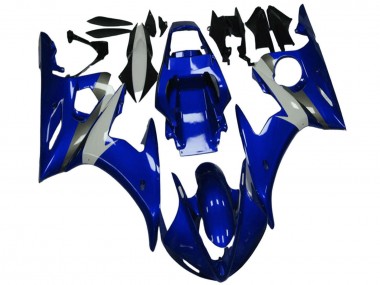 Discount 2003-2004 Blue White Yamaha YZF R6 Motorcycle Fairing Canada