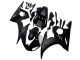 Discount 2003-2004 Glossy Black Matte Black Yamaha YZF R6 Motorcycle Fairings Canada