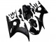 Discount 2003-2004 Glossy Black Matte Black Yamaha YZF R6 Motorcycle Fairings Canada