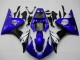 Discount 2003-2004 Blue White Glossy Black Yamaha YZF R6 Motorcycle Fairings Canada