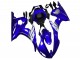 Discount 2003-2004 Blue White Yamaha YZF R6 Motorcycle Fairings Canada