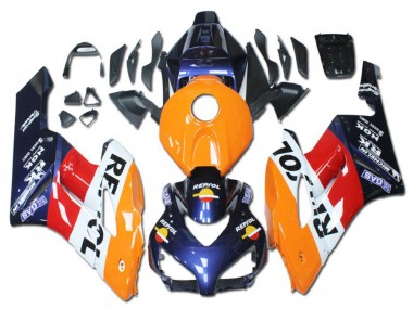 Discount 2004-2005 Orange Red White Blue Repsol Honda CBR1000RR Motorcycle Fairings Canada