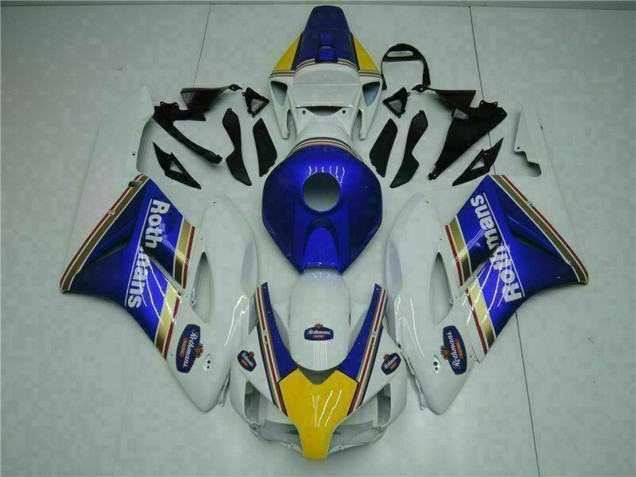 Discount 2004-2005 White Blue Yellow Rothmans Honda CBR1000RR Motorcycle Fairing Canada