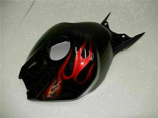 Discount 2004-2005 Glossy Black Red Flame Honda CBR1000RR Motorcycle Fairings Canada