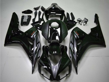 Discount 2004-2005 Glossy Black Grey Honda CBR1000RR Motorcycle Fairings Canada