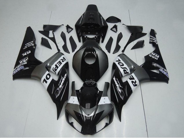 Discount 2004-2005 Grey White Glossy Black Repsol Honda CBR1000RR Motorcycle Fairings Canada