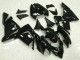 Discount 2004-2005 Glossy Black Kawasaki ZX10R Motorcycle Fairings Canada
