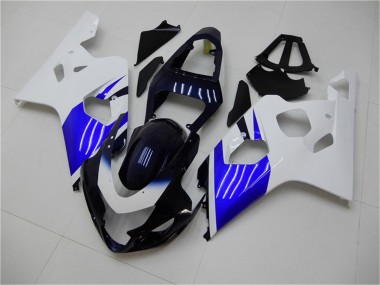 Discount 2004-2005 White Blue Black Suzuki GSXR 600/750 Bike Fairings Canada