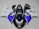 Discount 2004-2005 White Blue Black Suzuki GSXR 600/750 Bike Fairings Canada