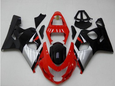 Discount 2004-2005 Red Silver Black Suzuki GSXR 600/750 Motorcycle Fairings Canada
