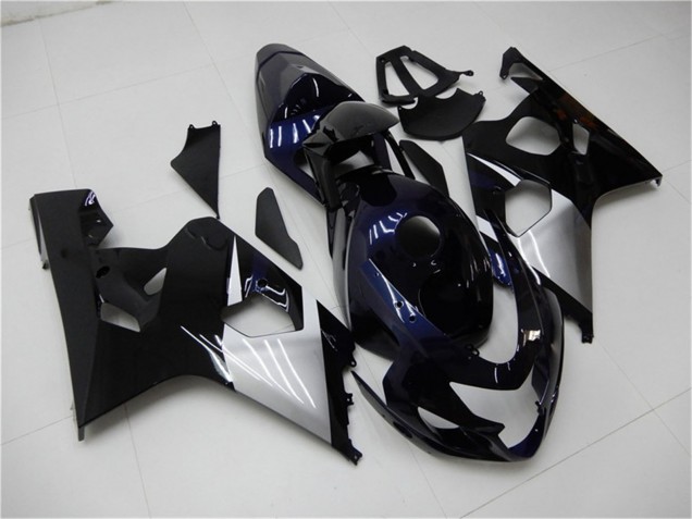 Discount 2004-2005 Glossy Black Silver Blue Suzuki GSXR 600/750 Motorcycle Fairings Canada