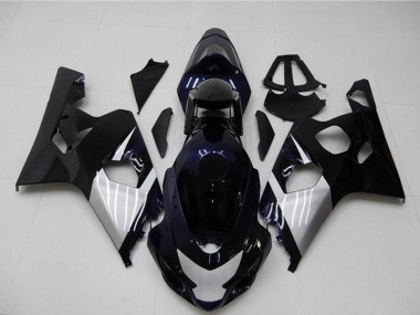 Discount 2004-2005 Glossy Black Silver Blue Suzuki GSXR 600/750 Motorcycle Fairings Canada