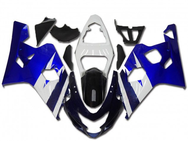 Discount 2004-2005 White Blue Black Suzuki GSXR 600/750 Motorcycle Fairing Kits Canada