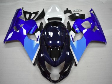 Discount 2004-2005 White Blue Black Suzuki GSXR 600/750 Motorcycle Fairing Canada